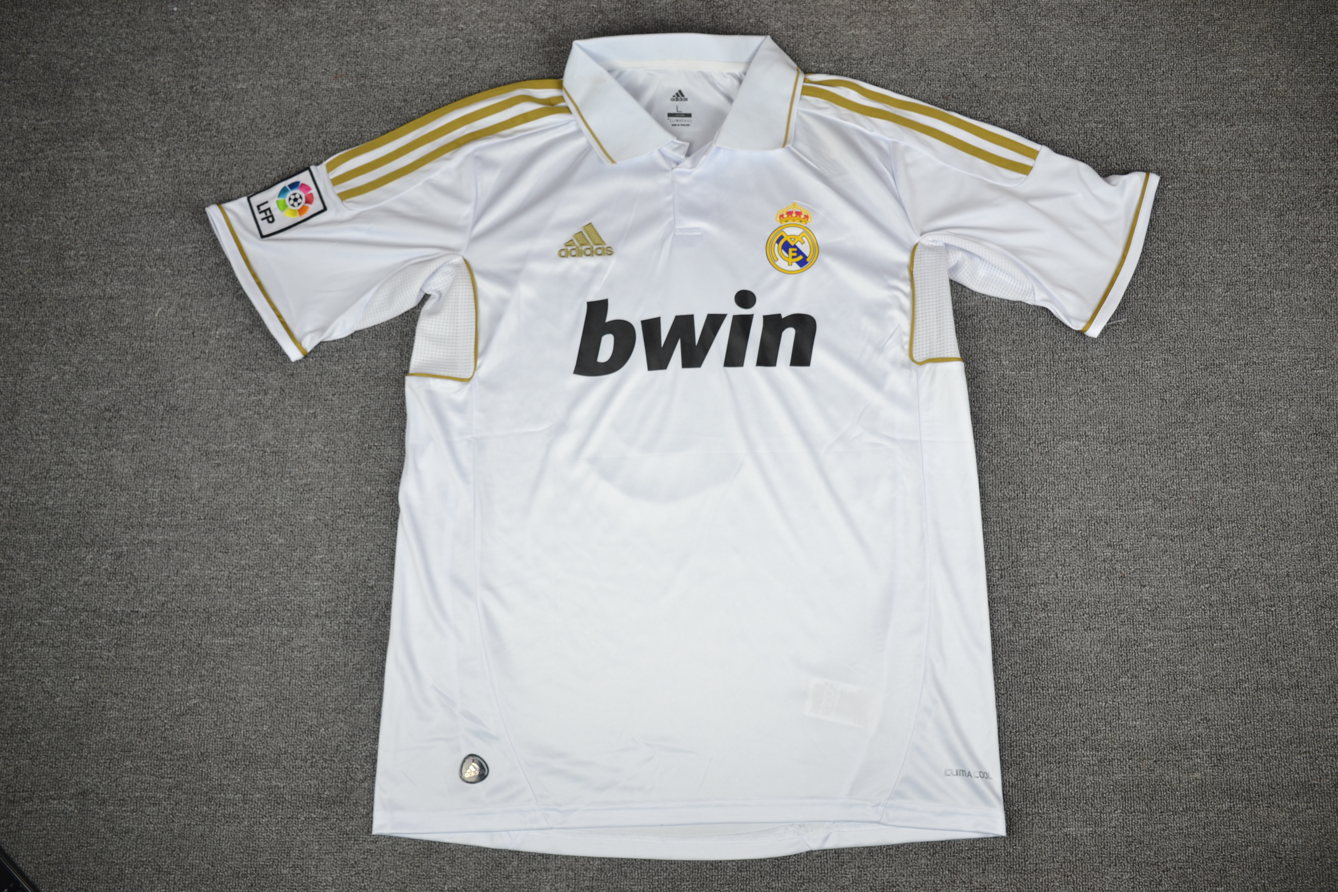 2011-2012 Real Madrid white Retro Jersey